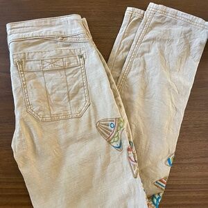 Printed Jeans Anthropologie 26